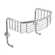 Large Wall Shelf Basket with Hooks