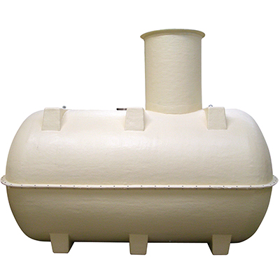 Euro Horizontal Shallow Septic Tank 3800L