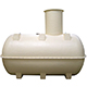 Euro Horizontal Shallow Septic Tank 2800L