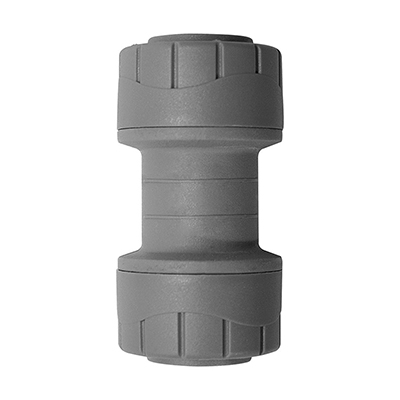 PolyPlumb 15mm Straight Coupler