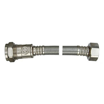 15mm x 1/2 Inch x 900mm Flexible Tap Connector