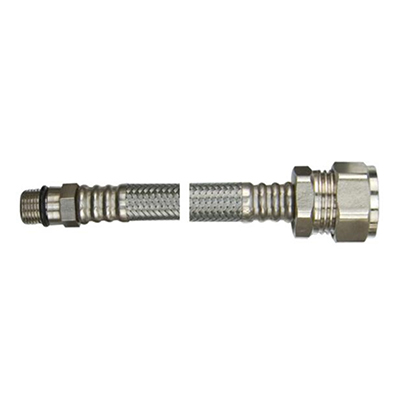 M12 x 15mm x 300mm Mono Flexible Connector