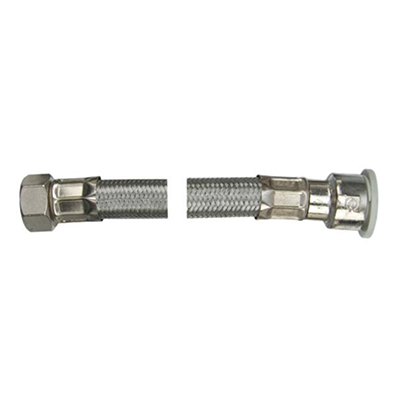 15mm x 3/4 Inch x 300mm Push Fit Flexible Tap Connector