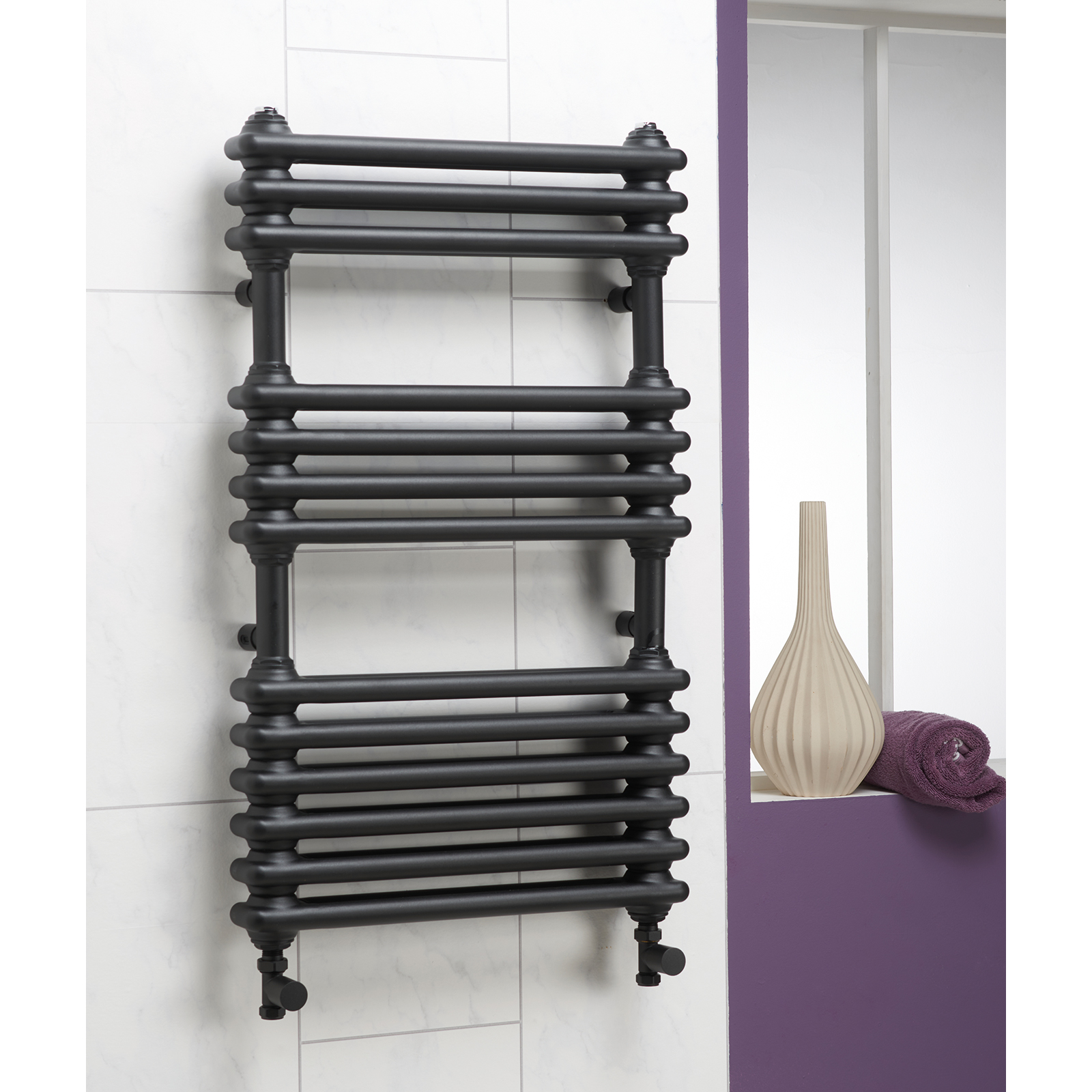 Central heating towel rail best sale