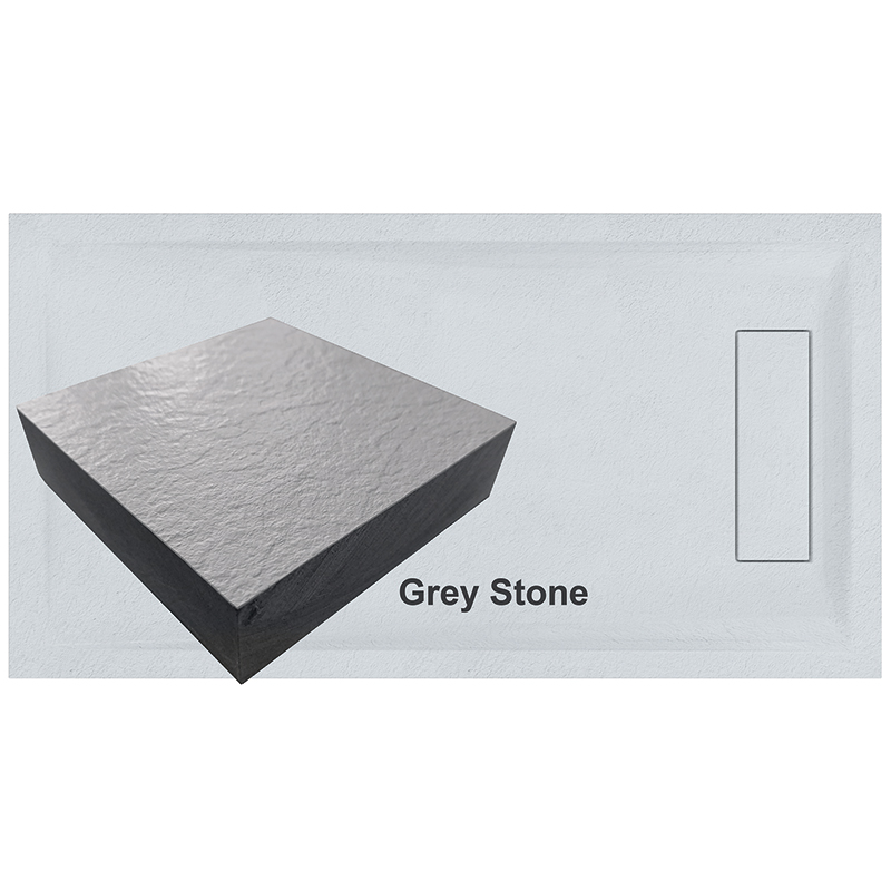 Ascent Premier Grey Stone 1400 x 900mm Shower Tray