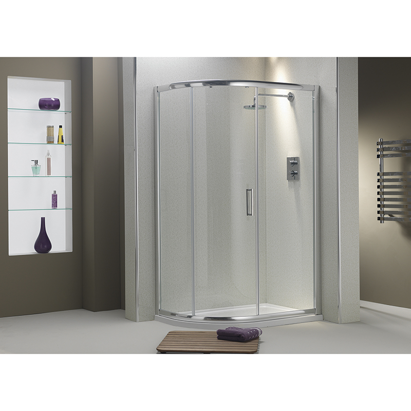 Ascent 1-Door Offset Quadrant - 1000 x 800mm