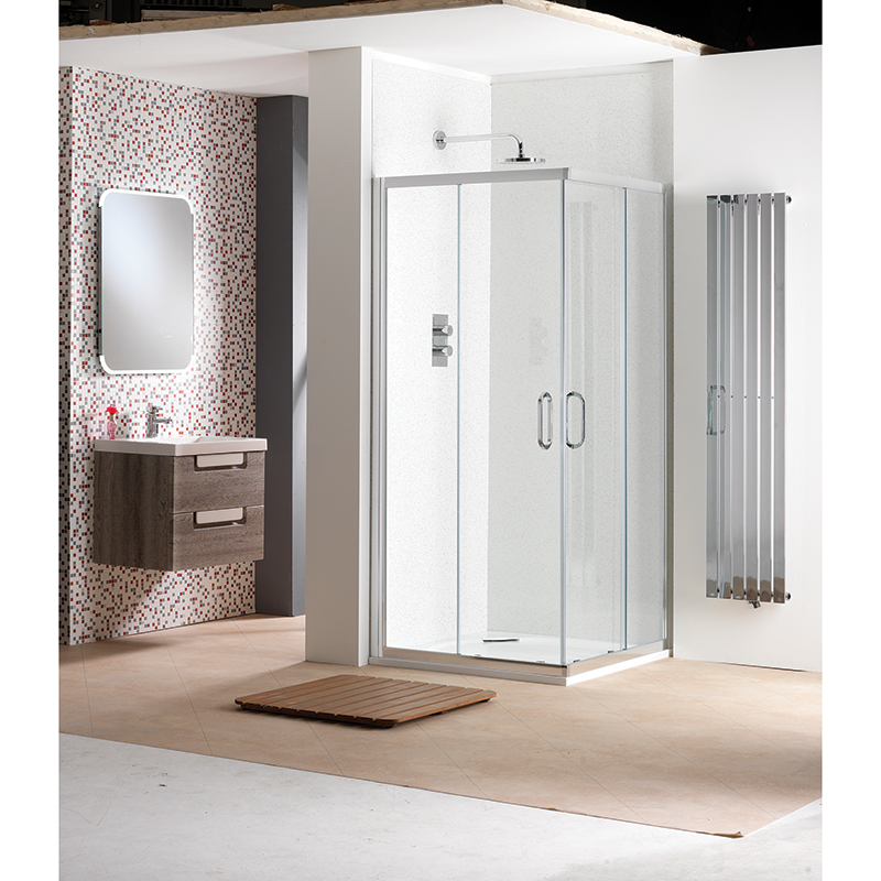 Classic Nouveau Corner Entry Enclosure - 760mm