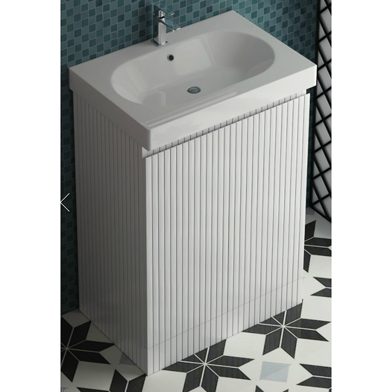 Evora 60 Base Unit & Basin - Gloss White