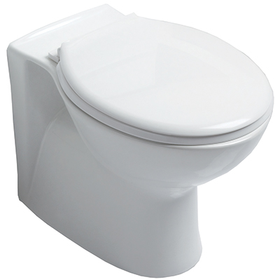 Ebony Back-to-Wall WC Pan and Soft Close Seat