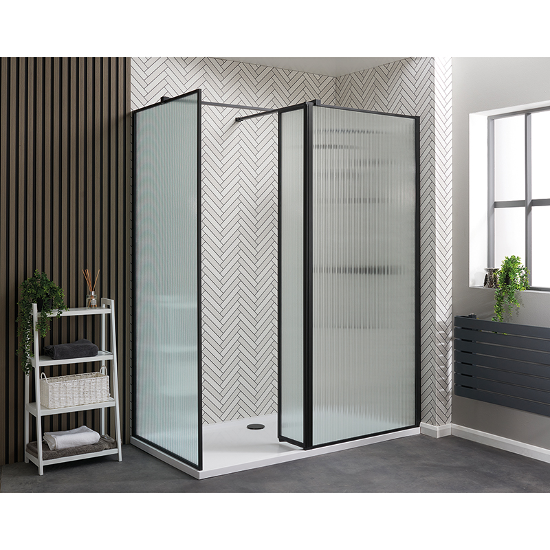 Genesis Deluxe Fluted Walk-In - 800mm