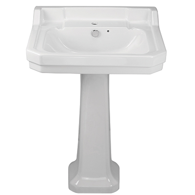 Grosvenor 554 1 Tap Hole Basin and Pedestal