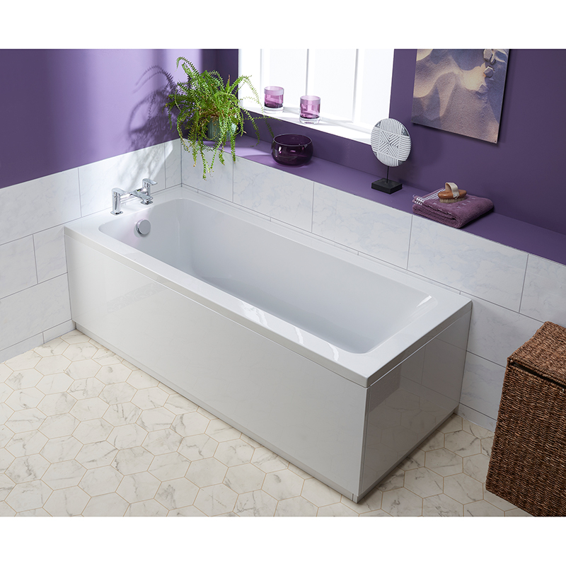 Luxor 1700 x 700mm Single Ended Bath