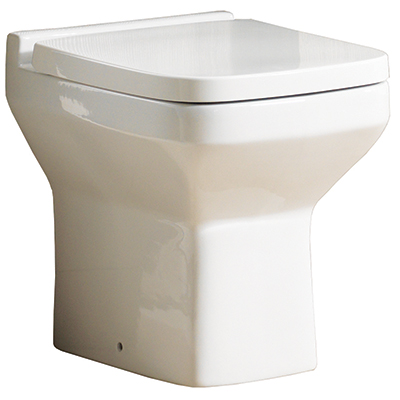 Nevada Back-to-Wall WC Pan and Soft Close Seat