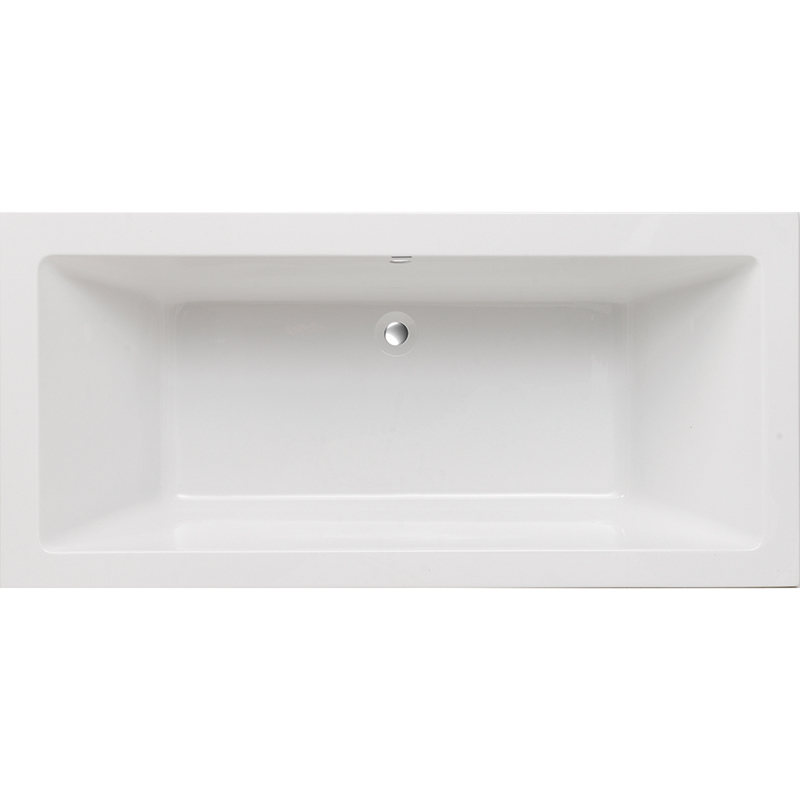 Nevada 1700 x 800mm Double Ended Bath - Superspec