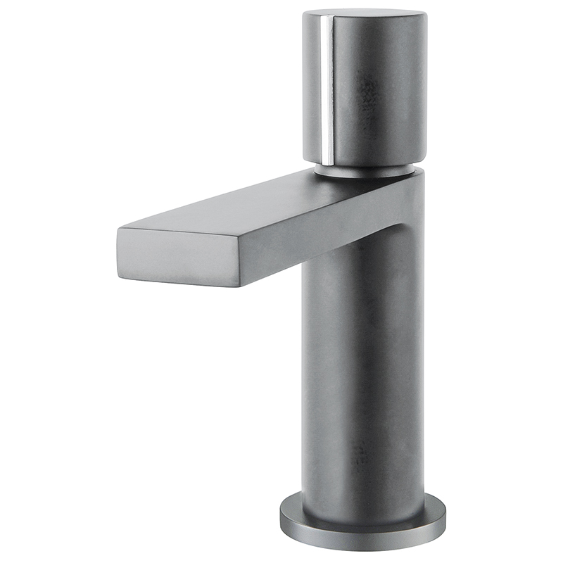 Roma Basin Mixer - Matt Grey