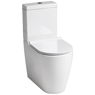 Roma Rimless Comfort Close Coupled Pan and Soft Close Seat