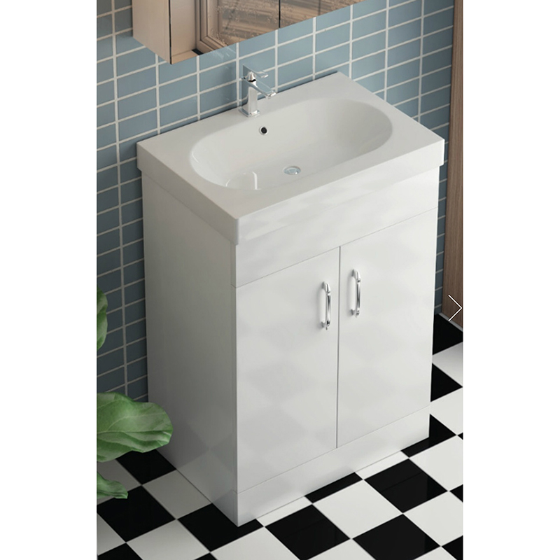 Sintra 60 Base Unit & Basin - Gloss White