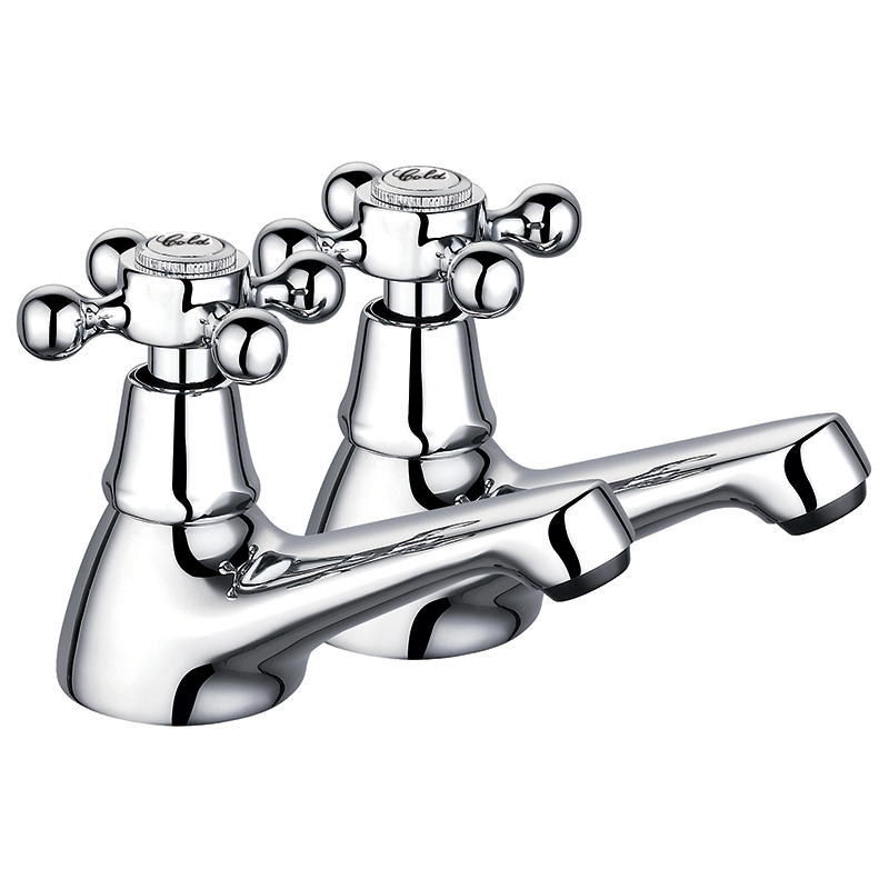 Victorian Long Spout Basin Taps