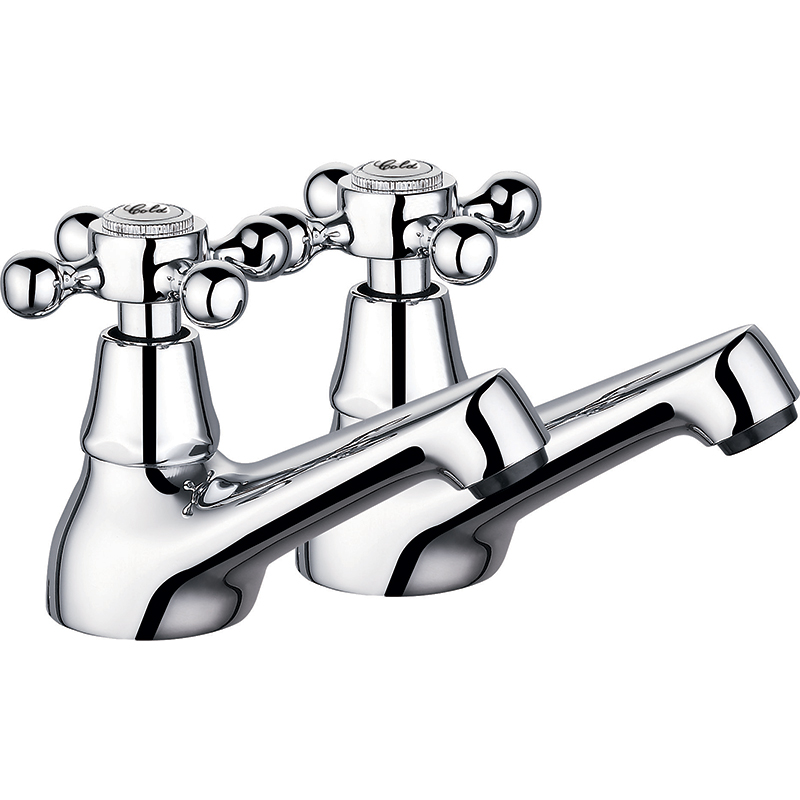 Victorian Long Spout Bath Taps