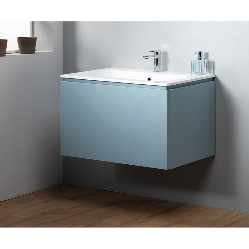 Monza 95 Wall-Hung Unit & Basin - Matt Denim