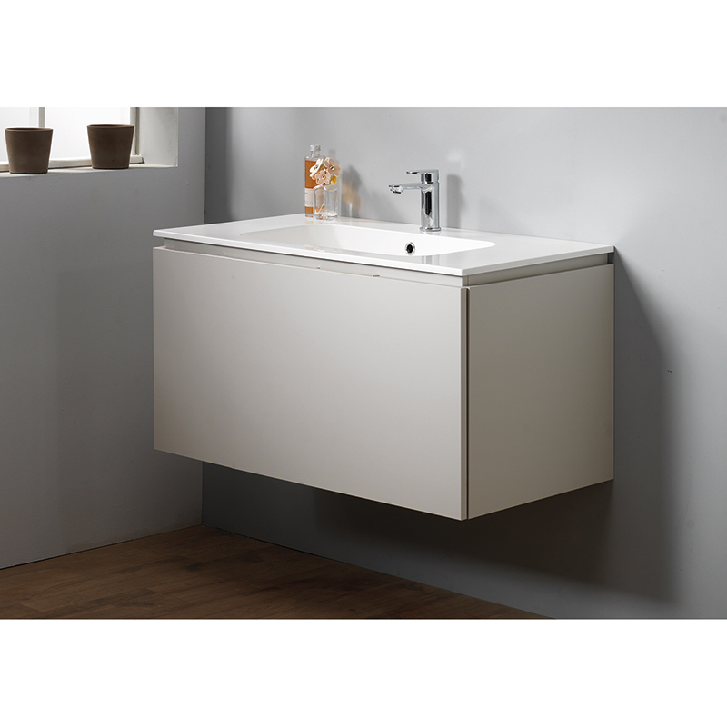 Monza 95 Wall-Hung Unit & Basin - Matt Cashmere