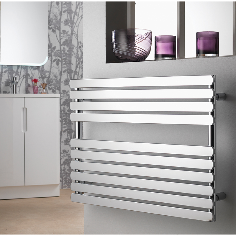 Opal Horizontal Rail 600 X 800mm Designer Towel Rail