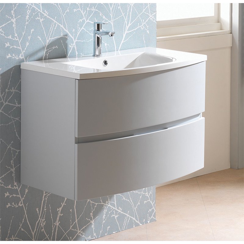 Oregon 60 Wall-Hung Unit & Basin - Moonlight Blue