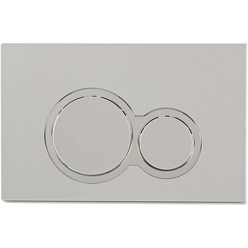 Venice Round Mechanical Flush Plate - Chrome