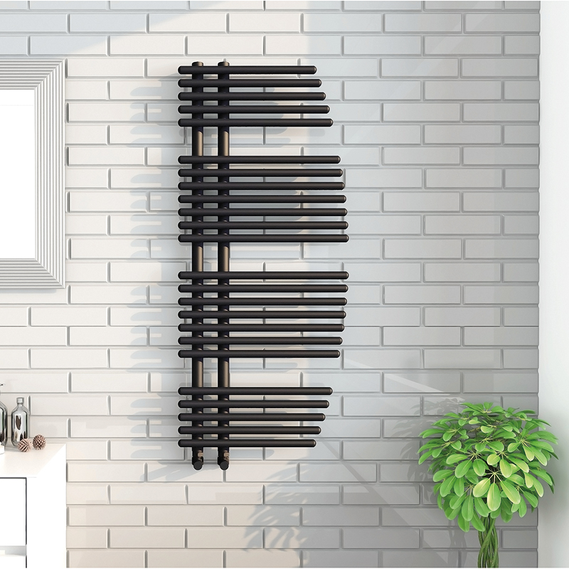 Sapphire Vertical  1200 x 500mm  Designer Towel Rail