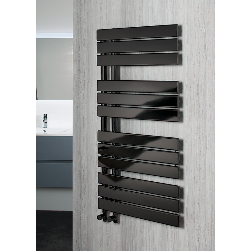 Stockholm Vertical Rail 1080 x 550mm  Designer Towel Rail