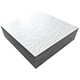 Ascent Premier White Stone 1700 x 800mm Shower Tray