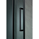 Premier Black Frame Hinged Door & Inline Panel - 1000mm