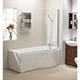California 1500 x 700mm Shower Bath - RH