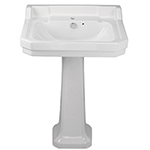 Grosvenor 610 1 Tap Hole Basin and Pedestal