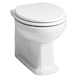Grosvenor Back-to-Wall WC Pan and Soft Close Seat