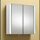 Monica 600mm 2-Door Mirrored Cabinet with Integrated Lights