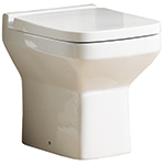Nevada Back-to-Wall WC Pan and Soft Close Seat