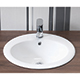 Opal Inset Ceramic Vanity Basin