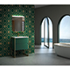 Douro 600mm with Basin - Forest Green