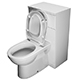 Richmond 50 WC Base Unit with Toilet Set