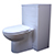 Richmond 50 WC Base Unit with Toilet Set