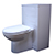 Richmond 60 WC Base Unit with Toilet Set