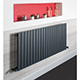 Kansas 600 x 1212mm Horizontal Central Heating Towel Rail