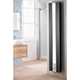 Kansas with Mirror  1800 x 381mm Vertical Designer Towel Rail 