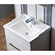 Monica 600 mm Floor Standing Unit with Drawers - Gloss White