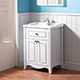 Nostalgic 60 Base Unit and Basin - Matt White