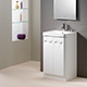 Oxford 60 Vanity Unit & Basin - Gloss White