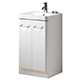 Oxford 60 Vanity Unit & Basin - Gloss White