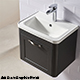 Rimini 50 Wall-Hung Base Unit & Basin