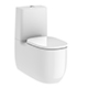 Roca Beyond Rimless Close Coupled Moulded Back to Wall Pan